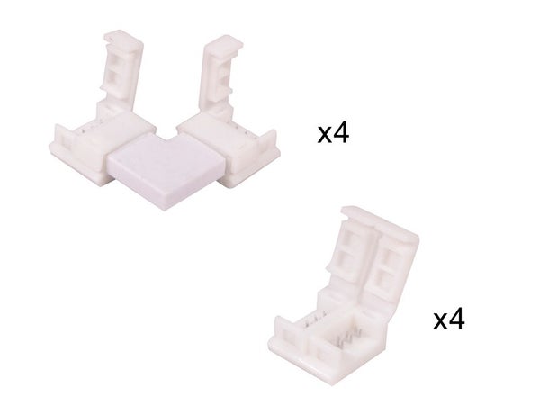 Kit De 8 Connecteurs Pour Ruban Led Ledflexi Inspire