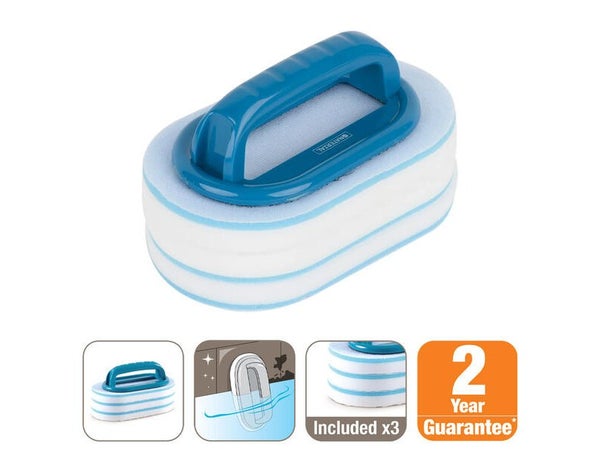 Brosse ligne d'eau avec 3 recharges NATERIAL