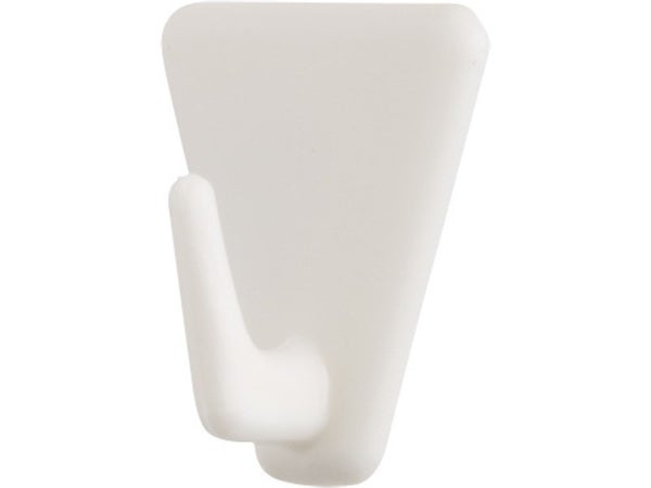 Lot de 4 crochets adhésif, 3M, triangle blanc 0.3 kg