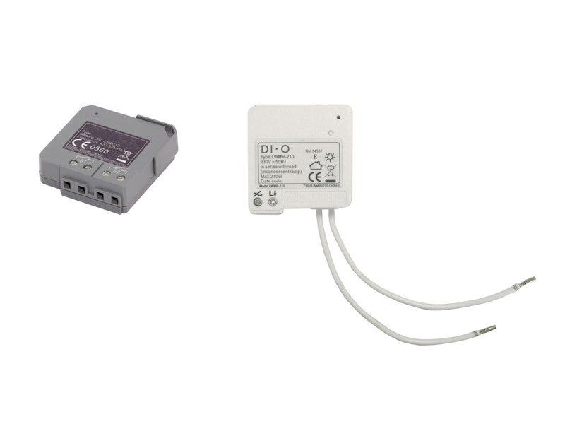 Chacon DiO 1.0 interrupteur sans fil + module éclairage On/Off 1000W blanc