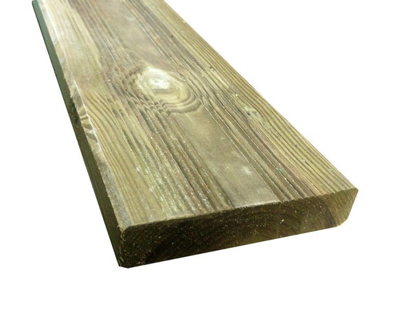 Planche bois Marki, L.240 X l.12 Cm X Ep.27 mm Naturel,