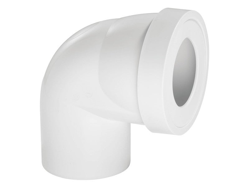 Bague et joint pipe wc rigide, pour sortie de cuvette, WIRQUIN l.2.4 x  H.22.5