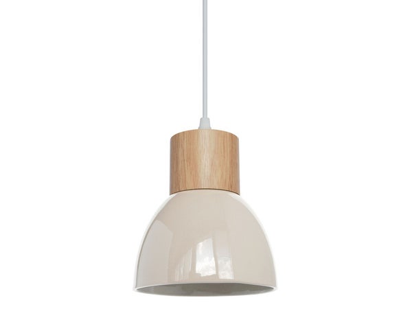 Suspension, E14 Design Wilma Céramique Écru 1 X 40 W Seynave