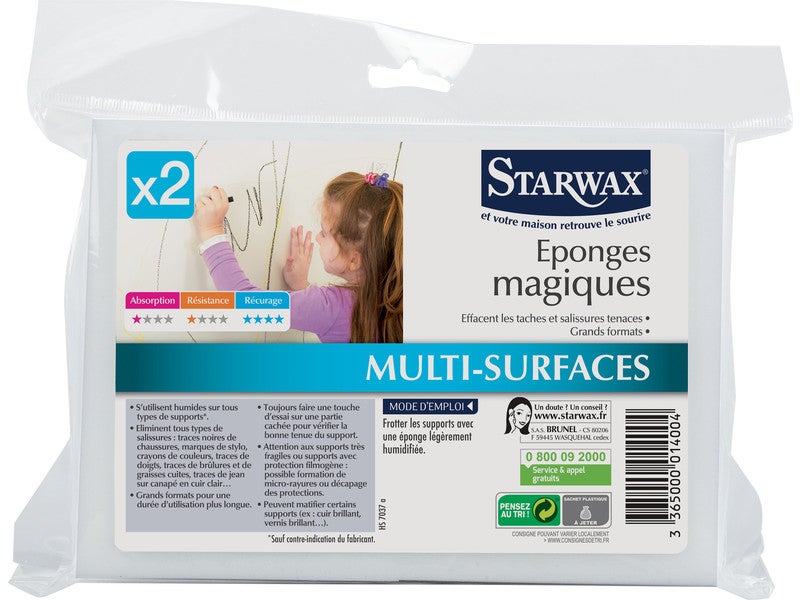 Eponge new arrivals magique daim
