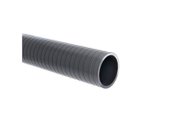 tuyau sanitaire flexible 40mm 1m PVC gris