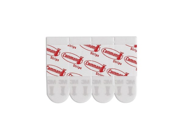 Lot de 16 languettes adhésives standard COMMAND blanc