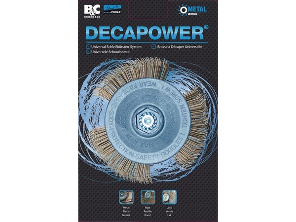Brosse Métal Passat Decapower, Diam.100 Mm
