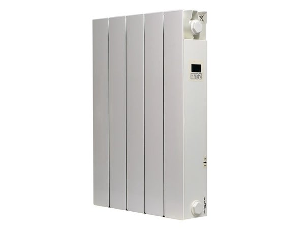 Radiateur électrique à inertie sèche Caraïbes, UNIV'R CHAUFFAGE, 1000 W vertical gris