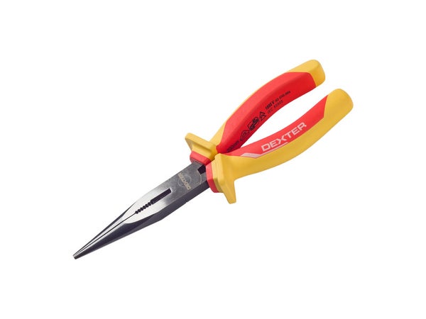 Pince À Bec Isolée Avec Protection Électrique Dexter 856511, 200 Mm