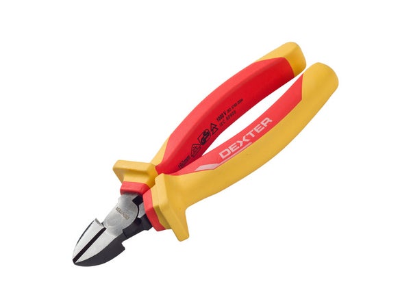 Pince Coupante Isolée Avec Protection Électrique Dexter 856525, 160 Mm