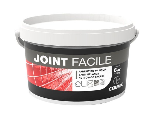 Joint pâte tout type de carrelage et mosaïque, ivoire, 5 M²