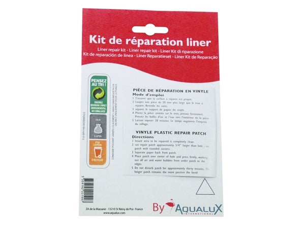 Kit d'entretien pour couverture de piscine AQUALUX
