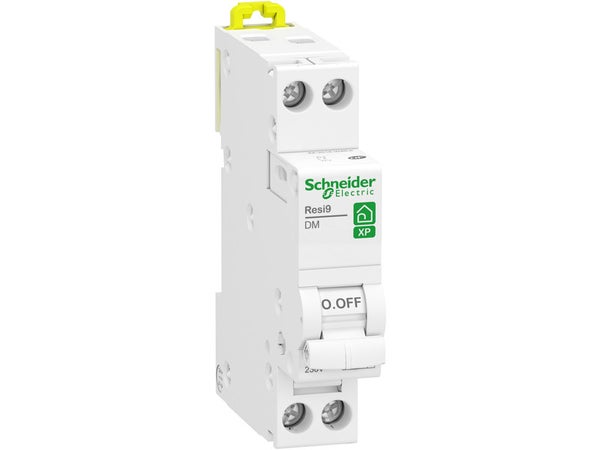 Disjoncteur Phase + Neutre Resi9 Schneider Electric 2 A