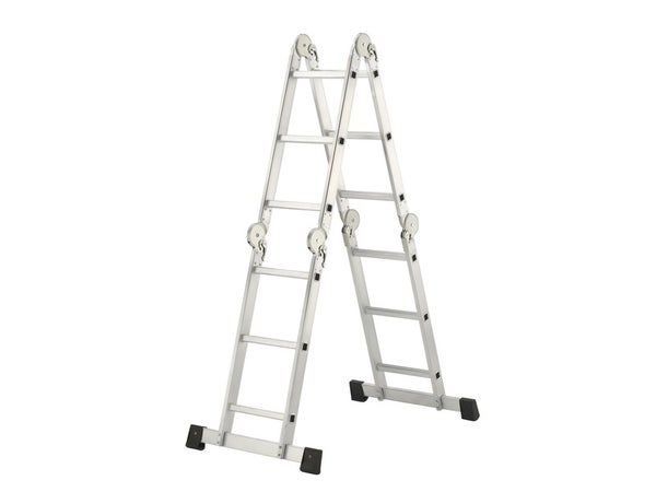 Echelle Articulée Aluminium Hailo 12 Échelons H.3.65 M