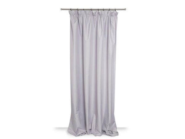 Rideau Occultant, Copenhague Ruflette Gris L.140 X H.260 Cm