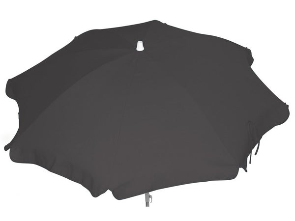 Parasol rond diam. 200 cm gris anthracite