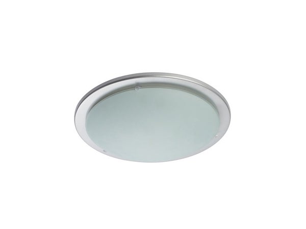 Plafonnier, City Verre Blanc Inspire Iceberg D.29 Cm