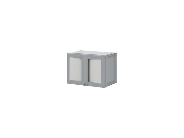 Armoire Murale Plastique 1 Étagère Spaceo Modulize, L.65 X H.95 X P.40 Cm