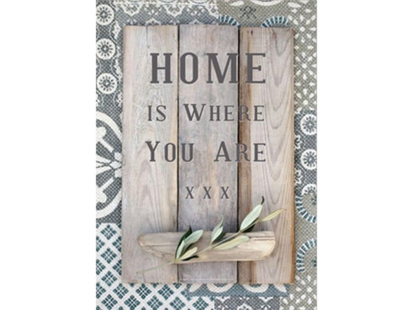 Toile Imprimée Home L.50 X H.70 Cm