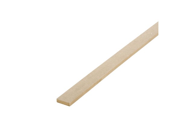 Tasseau Médium (Mdf) Raboté, 10 X 40 Mm ,L.2.44 M