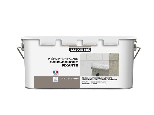 Sous-Couche Façade Luxens, Blanc, 2.5 L