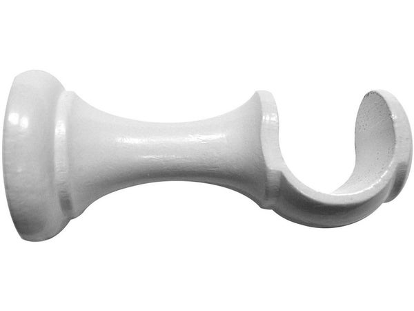 Support Tringle À Rideau, 28 Mm Blanc Satiné Inspire