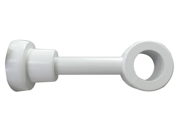 Support Extensible Tringle À Rideau, 28 Mm Blanc Satiné Inspire