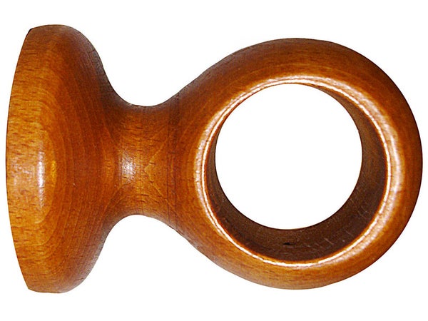 Support Tringle À Rideau, 35 Mm Merisier Verni Inspire