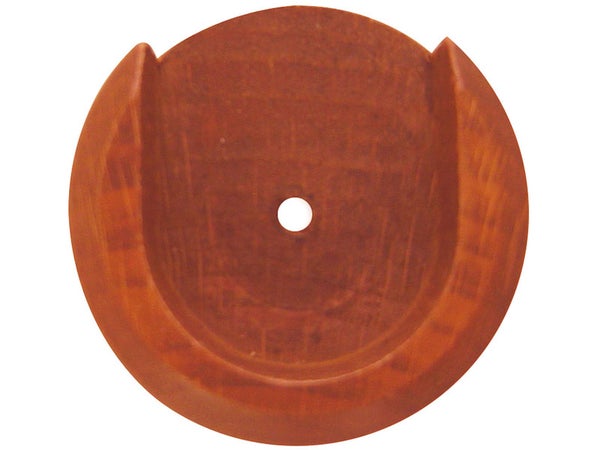 Lot De 2 Naissances Tringle À Rideau, 28 Mm Merisier Verni Inspire