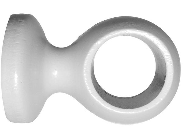 Support Avec Perçage, 35 Mm Blanc Satiné Inspire