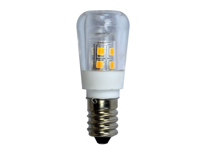 Ampoule led tube E14 pour portail, 220Lm = 15W, blanc chaud, TIBELEC