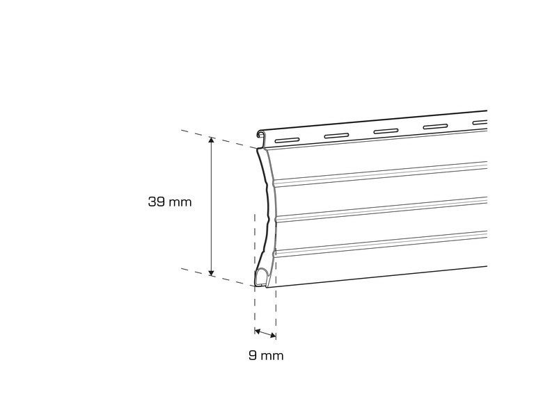 Pince nappe x 4 tout type de table ouverture 4,5 cm blanc