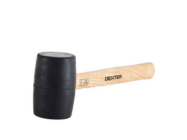 Maillet De Carreleur Caoutchouc Noir, 0,45 Kg Dexter