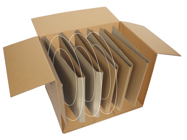 Croisillons sépare assiettes pour carton de 36L