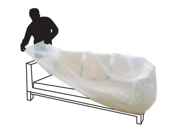 Housse De Fauteuil / Petit Meuble Transparent X L.0 Cm