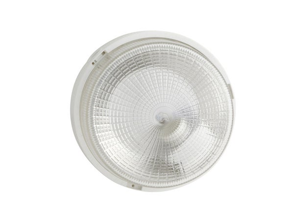 Hublot E27 sans ampoule rond, 100 W blanc
