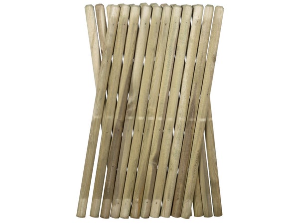 Barrière Bois Pony Forest Style Naturel, H.100 X L.250 Cm