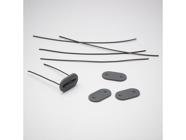 Lot De 26 Attaches Universel Pour Canisse Naterial, Gris