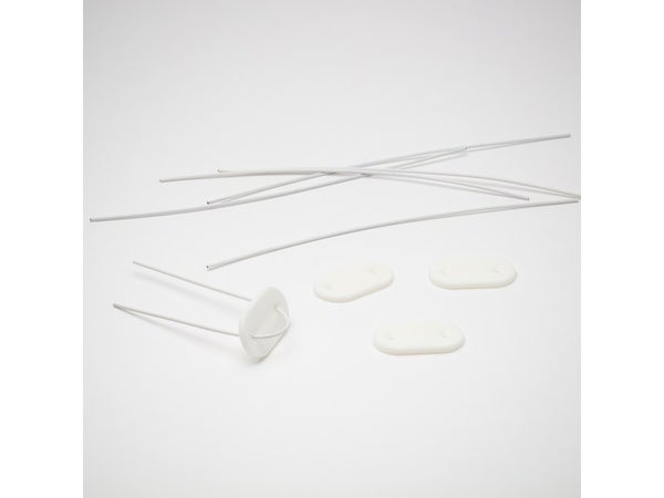 Lot De 26 Attaches Universel Pour Canisse Naterial, Blanc