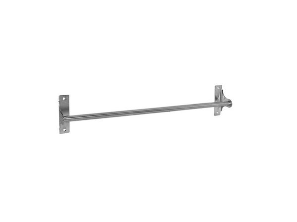 Porte-serviettes 1 barre fixe Loft chrome brosse