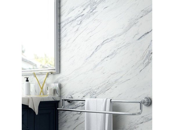 Porte-serviettes 2 barres fixes Dublin chrome