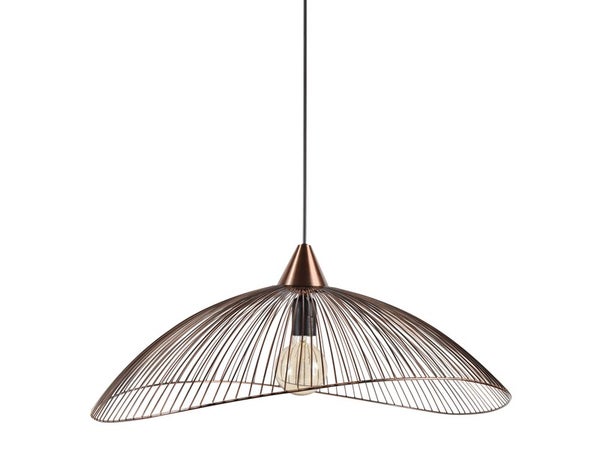 Suspension, E27 Design Kasteli Métal Cuivre 1 X 40 W Seynave