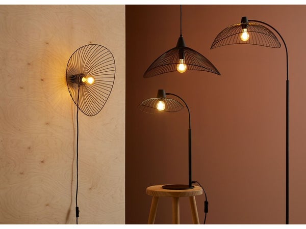 Lampe Design Métal Noir, Seynave Kasteli