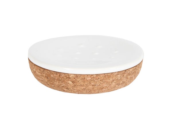 Porte-savon céramique Odemira, blanc