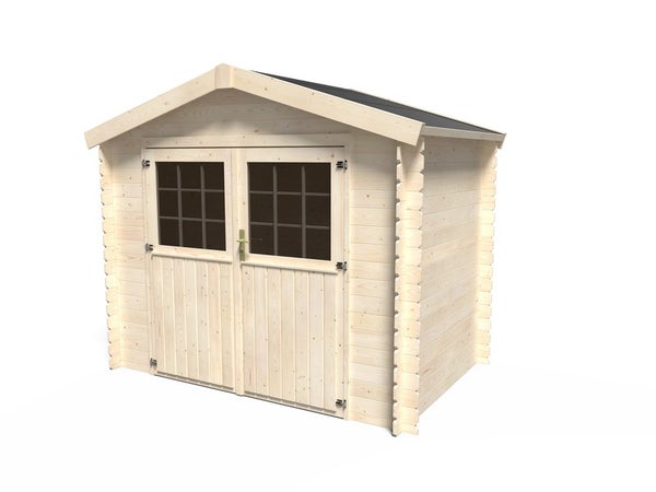 Abri De Jardin Bois Naterial Kipo Axess Ep.19 Mm, 3.73 M²