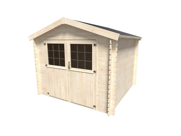 Abri De Jardin Bois Naterial Kabeo Axess Ep.28 Mm, 5.9 M²