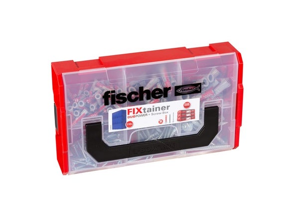 Cheville Duopower Avec Vis Malette Superposable Assortiment 210 Pieces