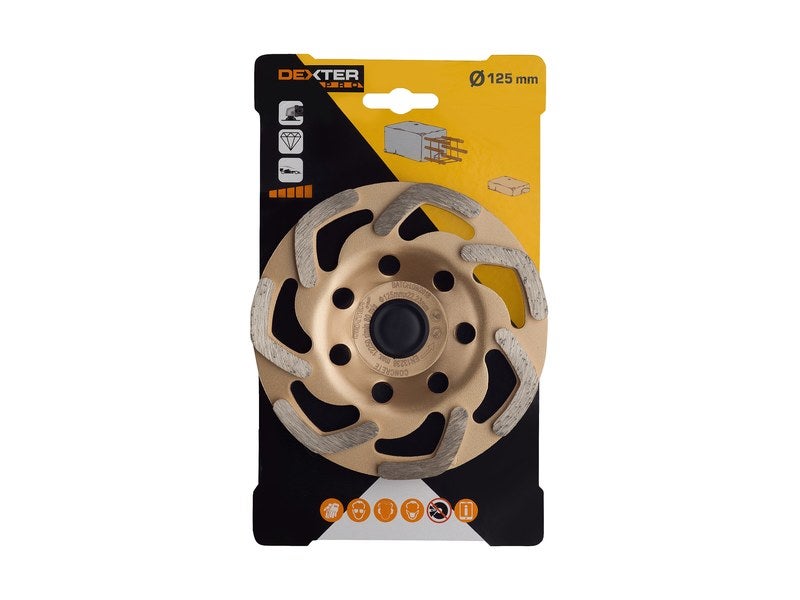 Disque Diamant De Surfacage Pour B ton Dexter Pro Diam.125 Mm