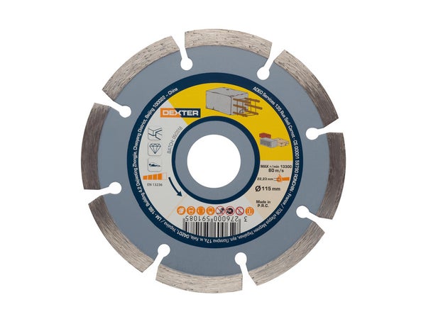 Disque diamant DIAM DSLMAXX Diamètre 125mm Béton, Asphalte, Acier, Fonte,  Matériaux abrasifs - A.C.A.B. Destockage