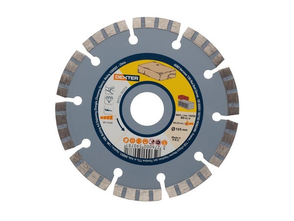 Disque Diamant Pour Pierre Dexter, Diam.125 Mm